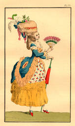 1 Freiheitsf�cher dame mit trikolore