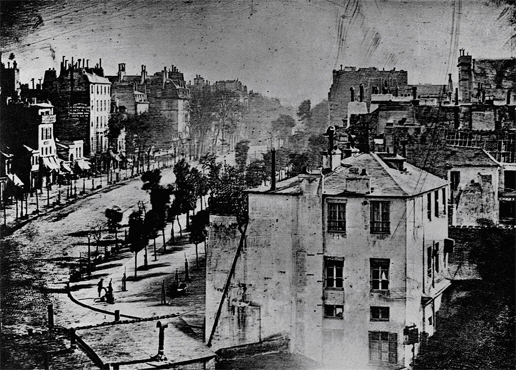 Boulevard du temple 1838