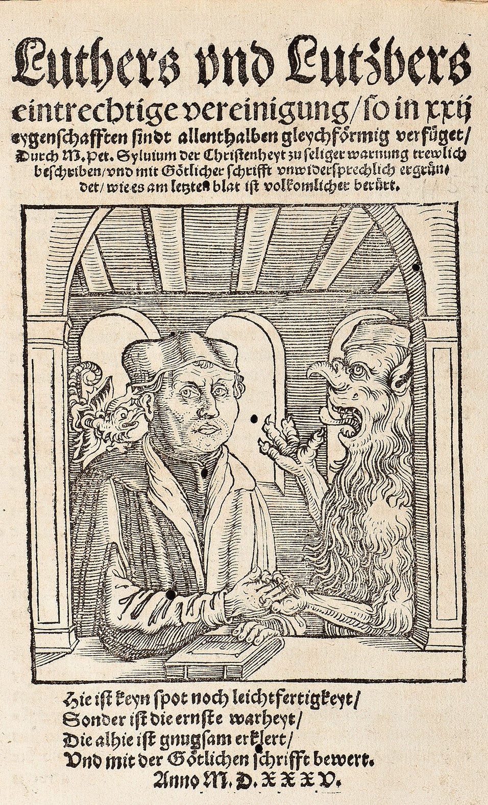 Luthers und Luzifers eintr�chtige Vereinigung